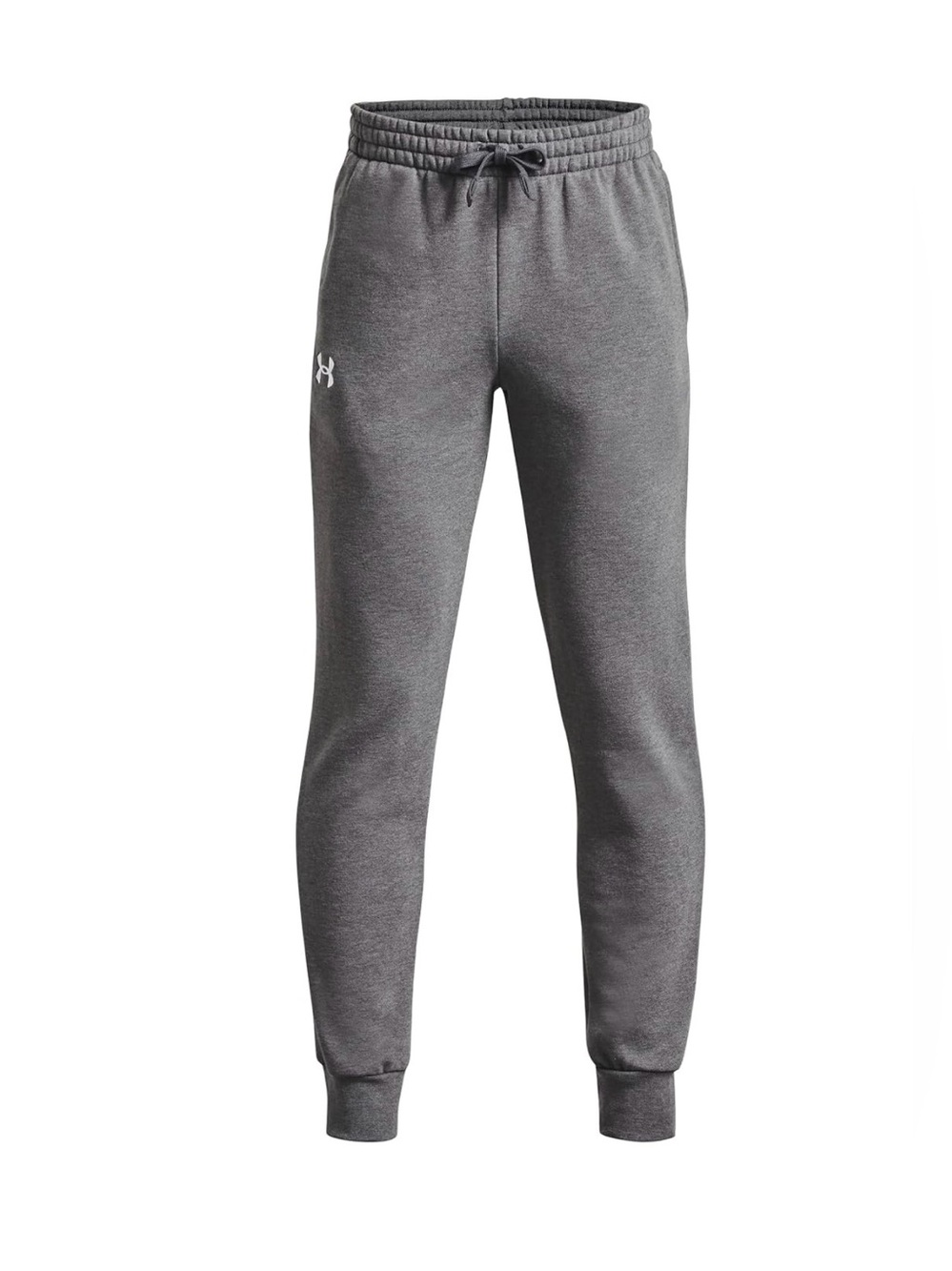 NWT Under Armour Men’s UA Gray Rival Fleece Joggers Pants Sweats Size Small